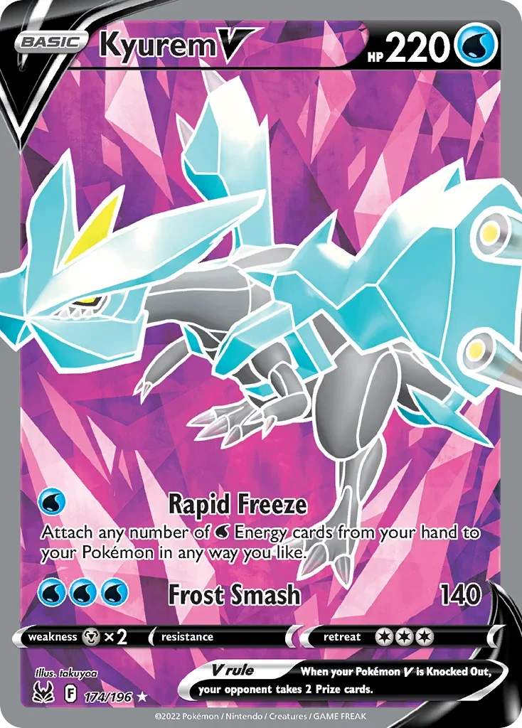 174/196 from Lost Origin Ultra Rare Pokemon Card