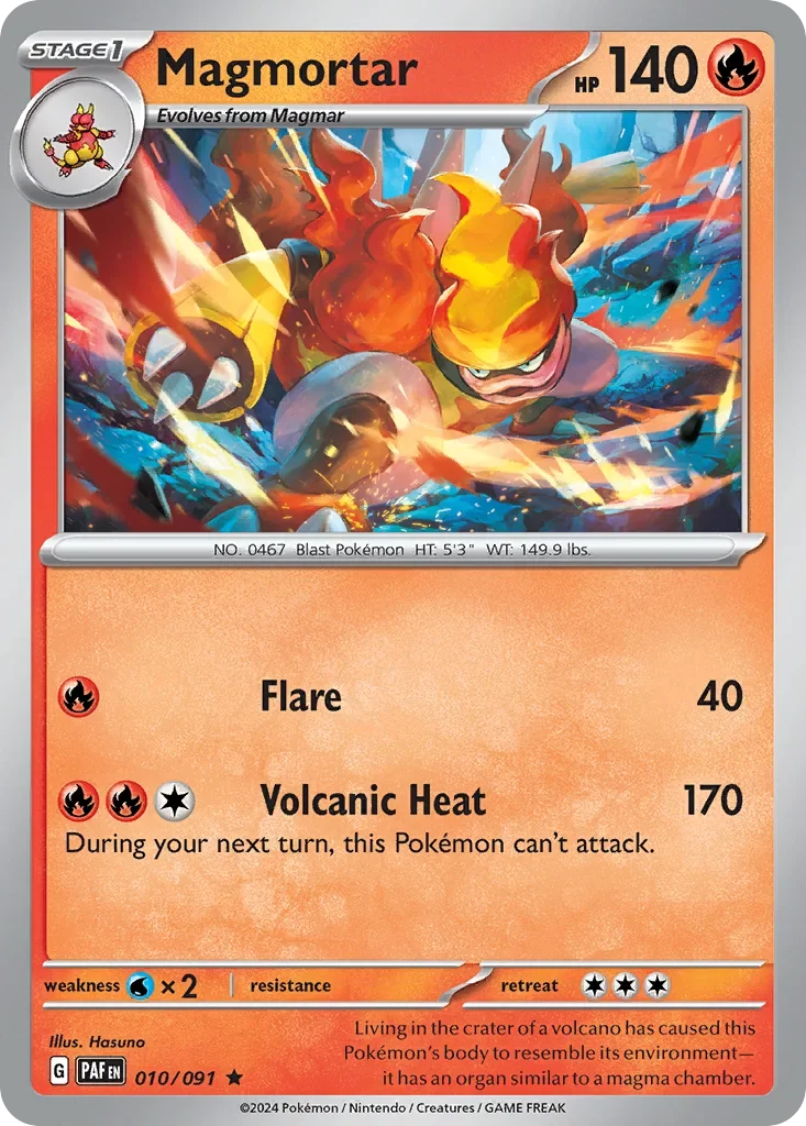 010/091 from Paldean Fates Rare Pokemon Card