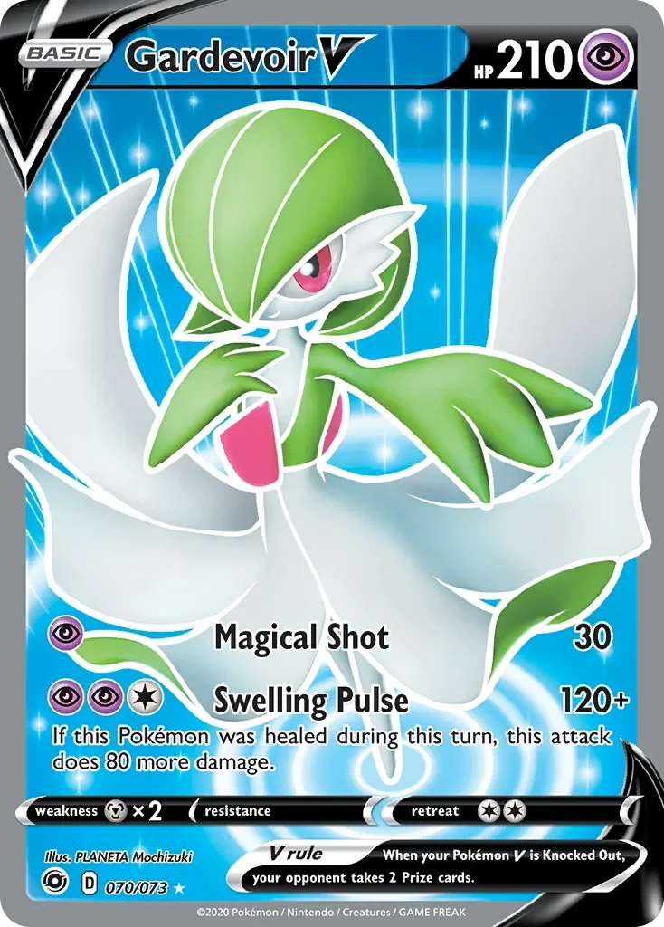 70/73 from Champion's Path Full Art Pokemon Card