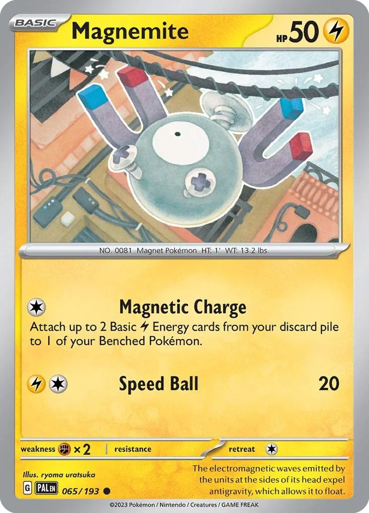 065/193 from Paldea Evolved Common Pokemon Card