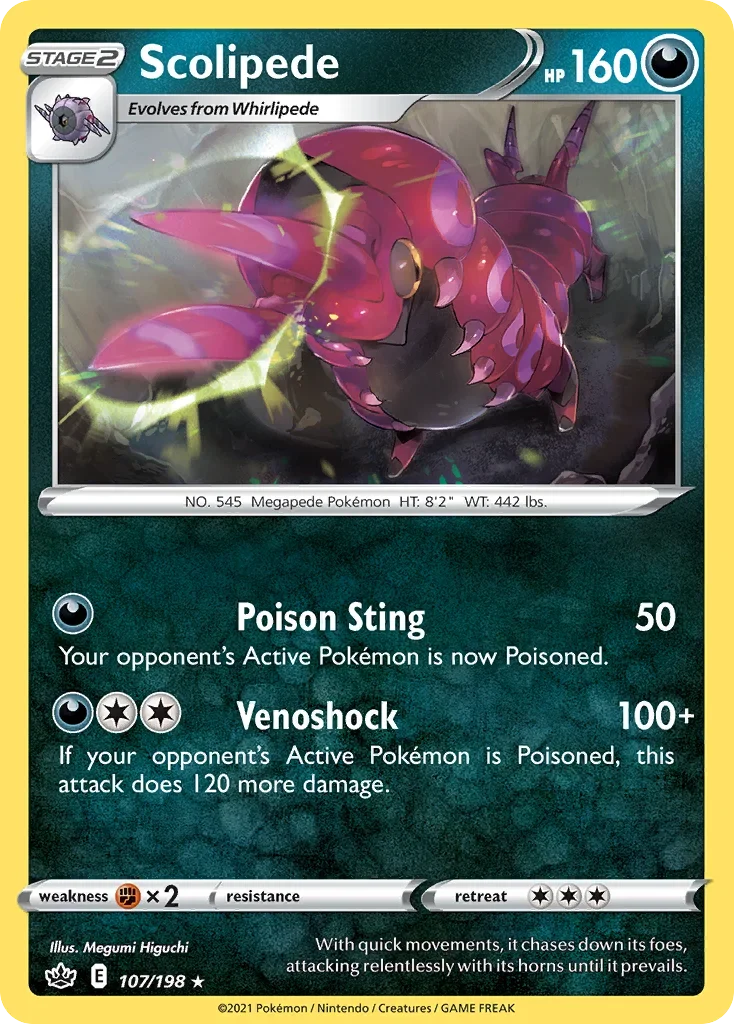 107/198 from Chilling Reign Rare Pokemon Card