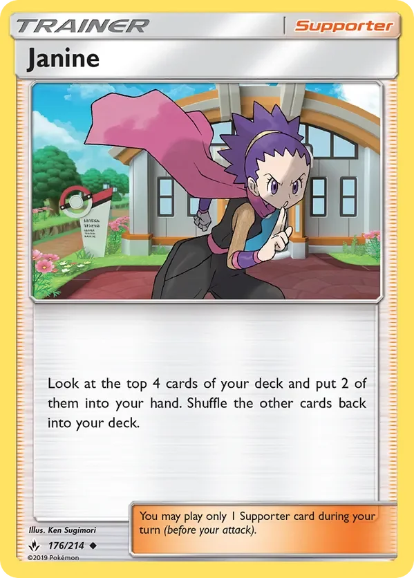 176/214 from Unbroken Bonds Uncommon Trainer Card