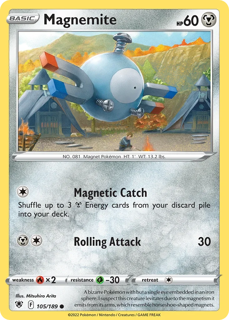105/189 from Astral Radiance Common Pokemon Card