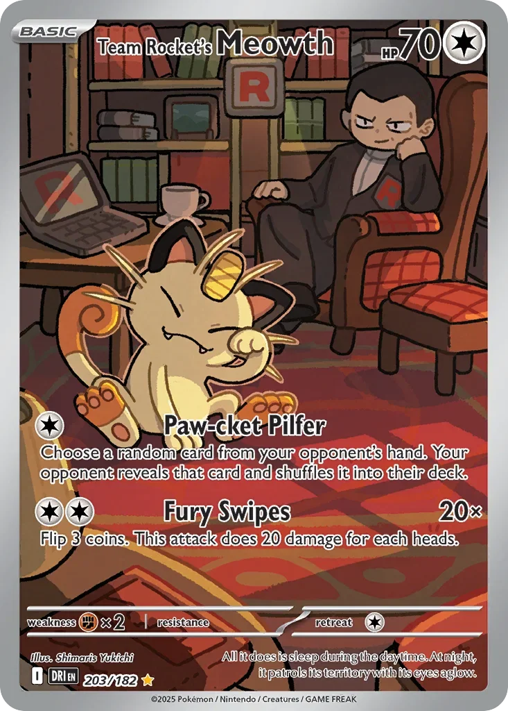 203/182 from Destined Rivals Illustration Rare Pokemon Card