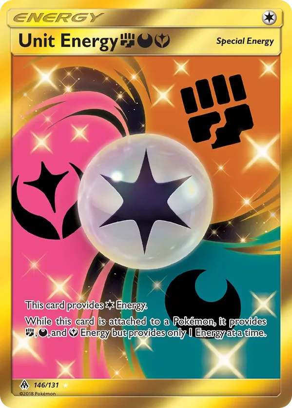 146/131 from Forbidden Light Gold Secret Rare Special Energy Card
