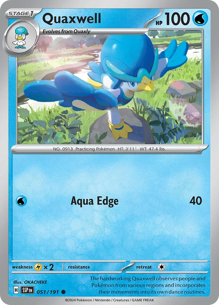 051/191 from Surging Sparks Card List Common Pokemon Card