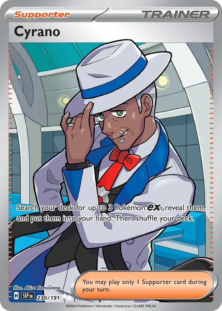 230/191 from Surging Sparks Card List Ultra Rare Pokemon Card
