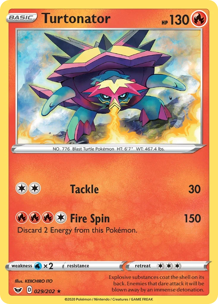 029/202 from Sword & Shield Rare Pokemon Card