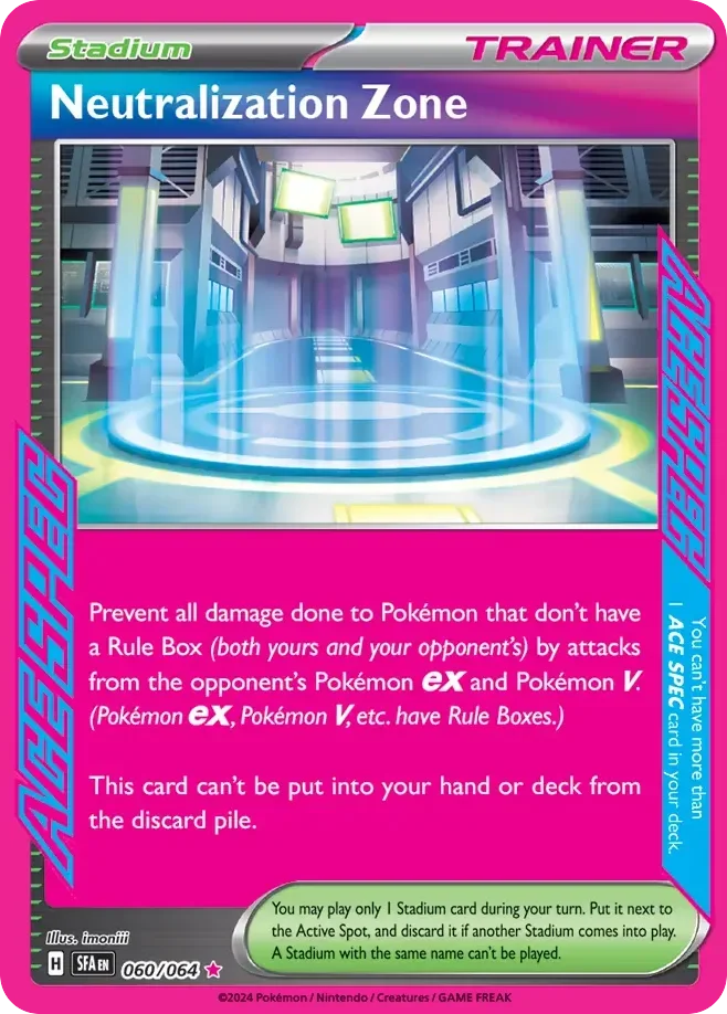 060/064 from Shrouded Fable Card List ACE SPEC Rare Pokemon Card