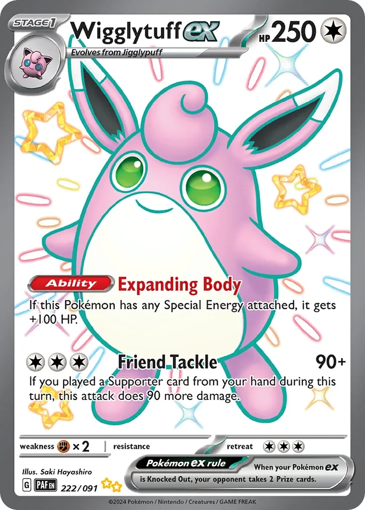 222/091 from Paldean Fates Shiny Ultra Rare Pokemon Card