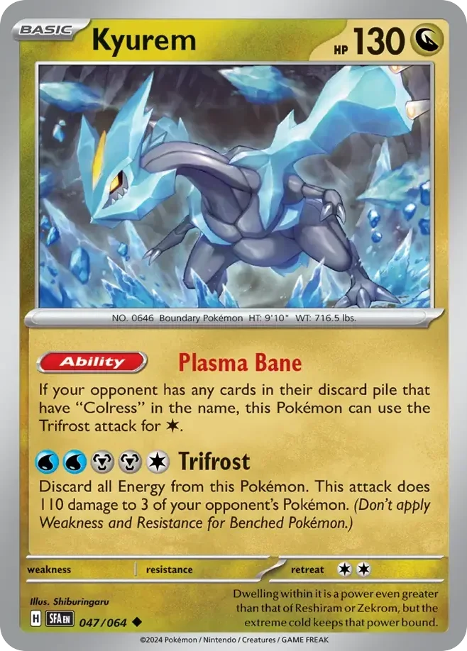 047/064 from Shrouded Fable Card List Uncommon Pokemon Card