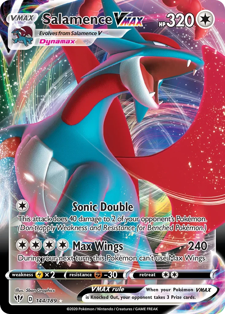 144/189 from Darkness Ablaze Ultra Rare Pokemon Card