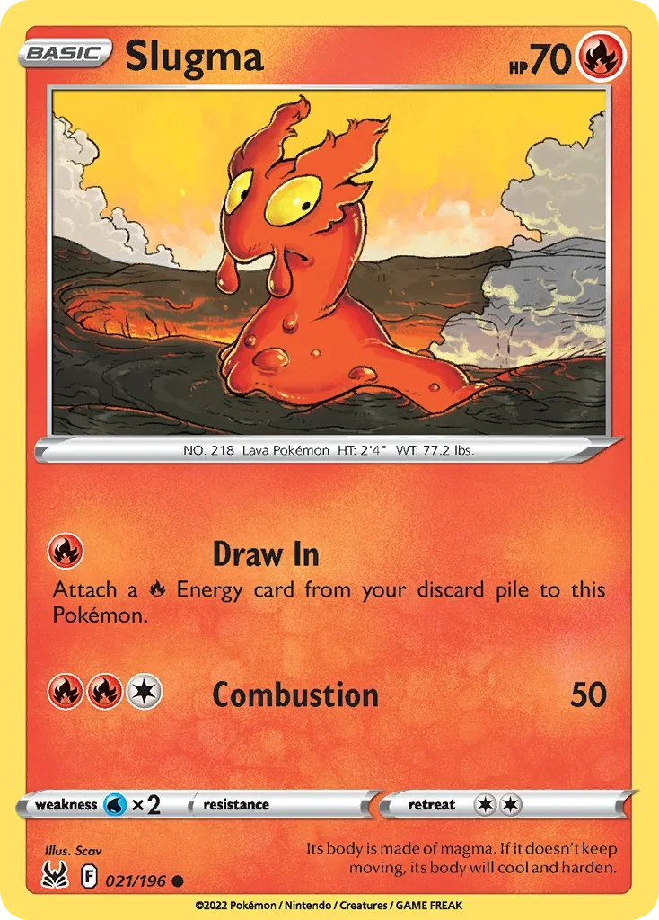 021/196 from Lost Origin Common Pokemon Card