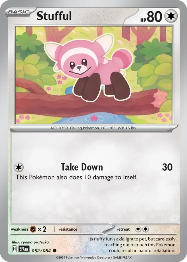 052/064 from Shrouded Fable Card List Common Pokemon Card