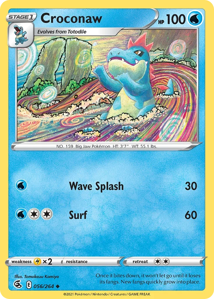 056/264 from Fusion Strike Uncommon Pokemon Card