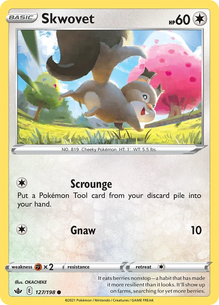 127/198 from Chilling Reign Common Pokemon Card