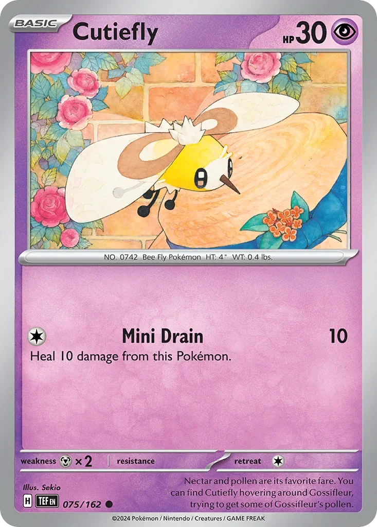 075/162 from Temporal Forces Common Pokemon Card