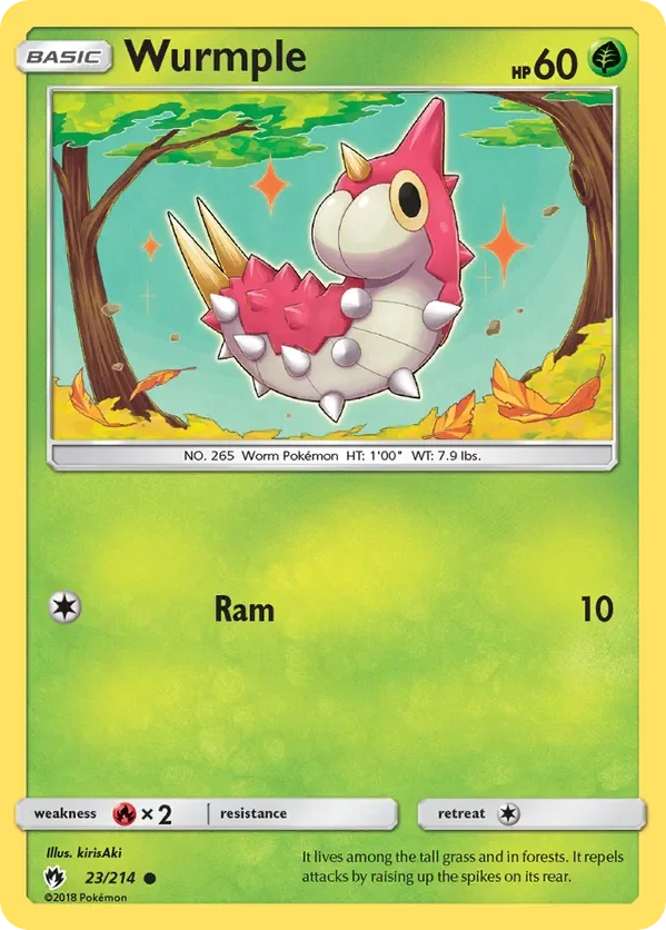 23/214 from Lost Thunder Common Pokemon Card