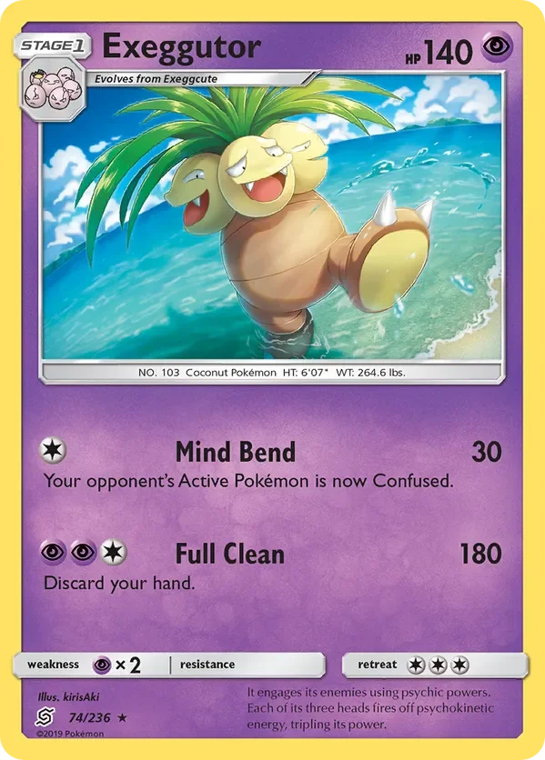 74/236 from Unified Minds Rare Pokemon Card