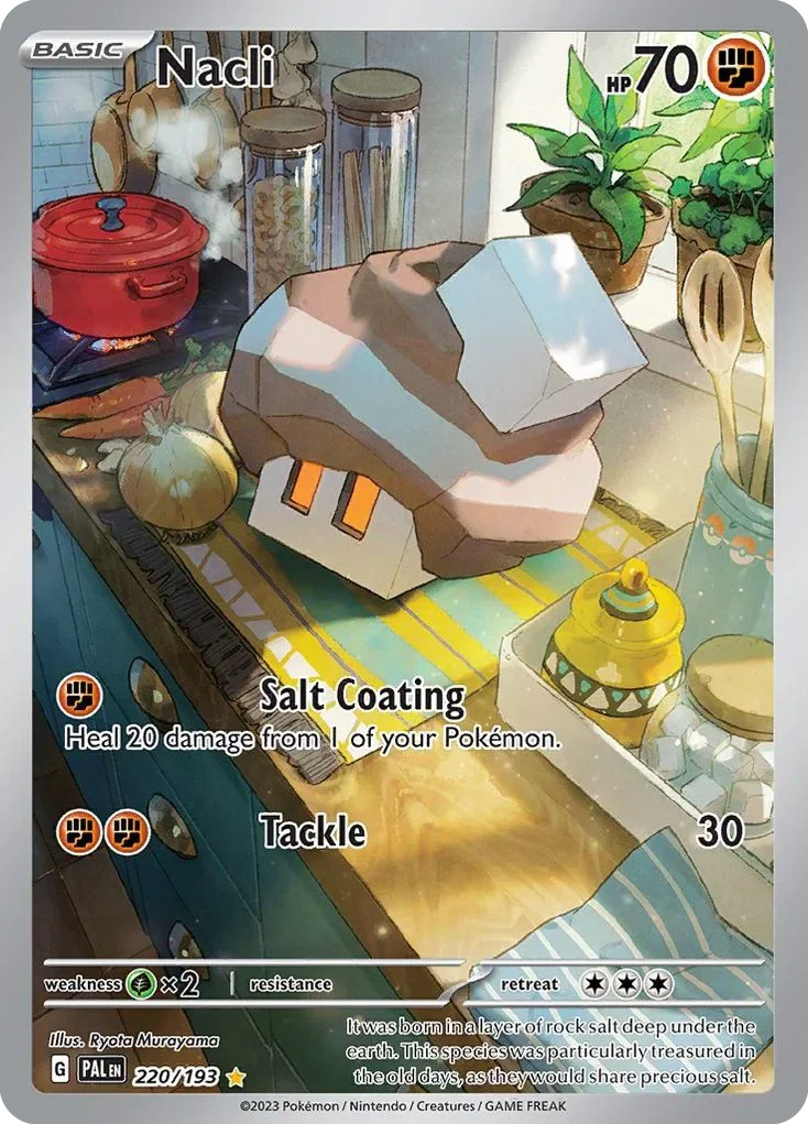 220/193 from Paldea Evolved Illustration Rare Pokemon Card