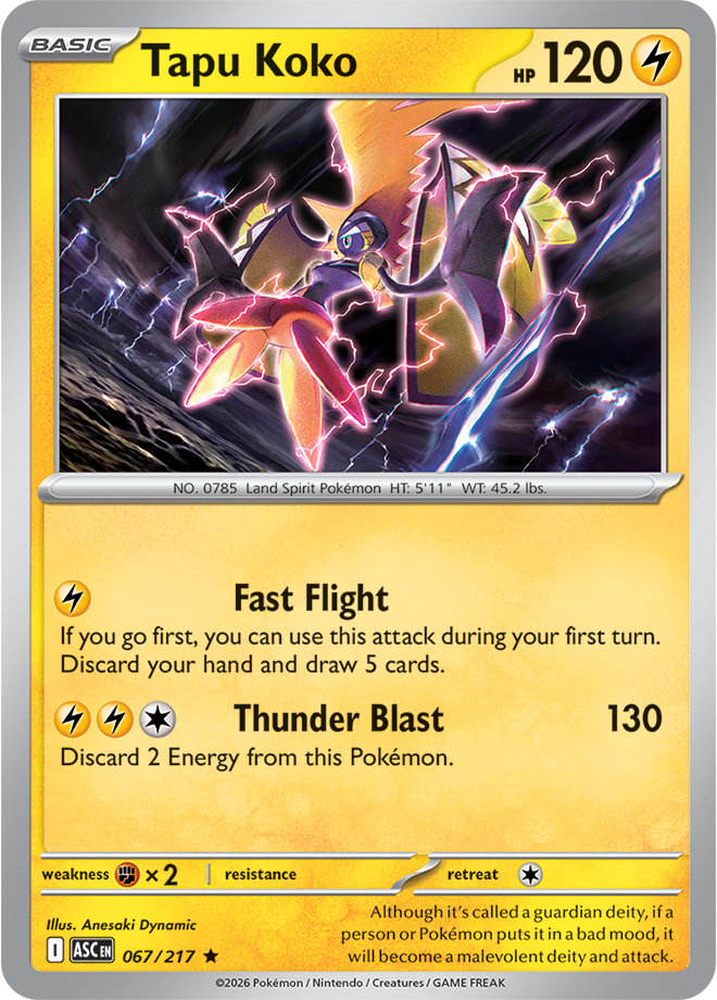 067/217 Raikou from Ascended Heroes Rare
