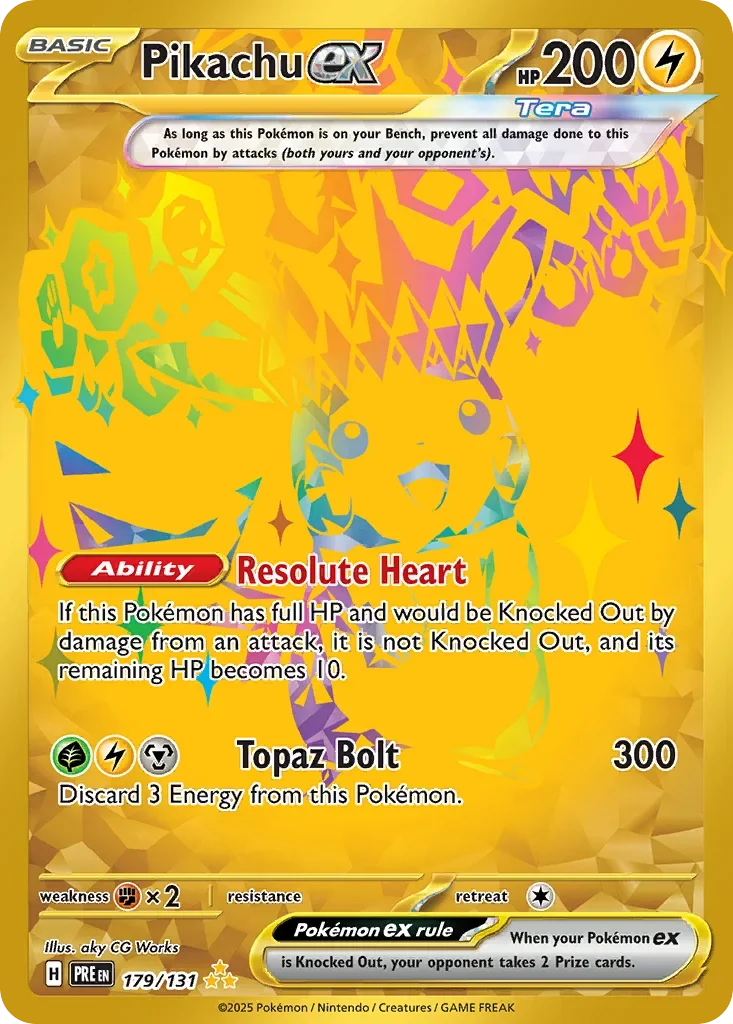 179/131 from Prismatic Evolutions Card List Hyper Rare Pokemon Card