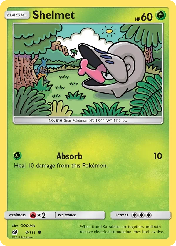 8/111 from Crimson Invasion Common Pokemon Card