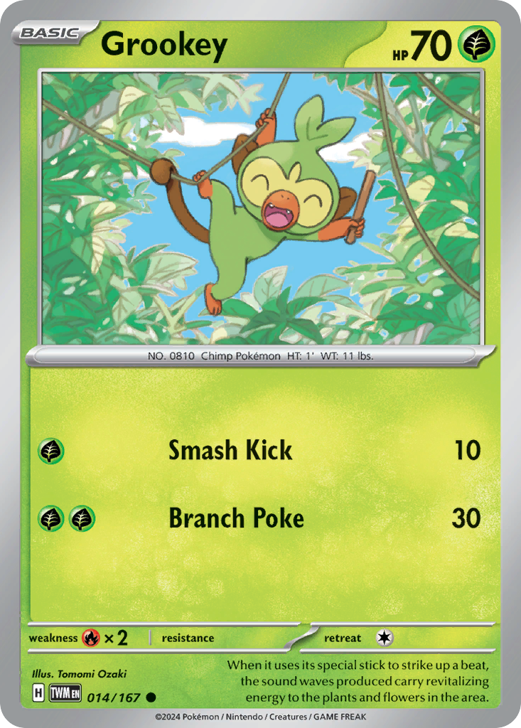 014/167 from Twilight Masquerade Card List Common Pokemon Card