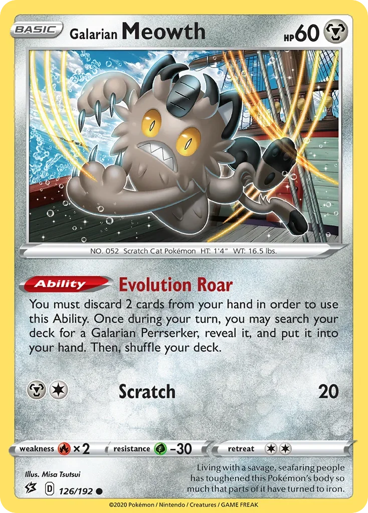 126/192 from Rebel Clash Common Pokemon Card