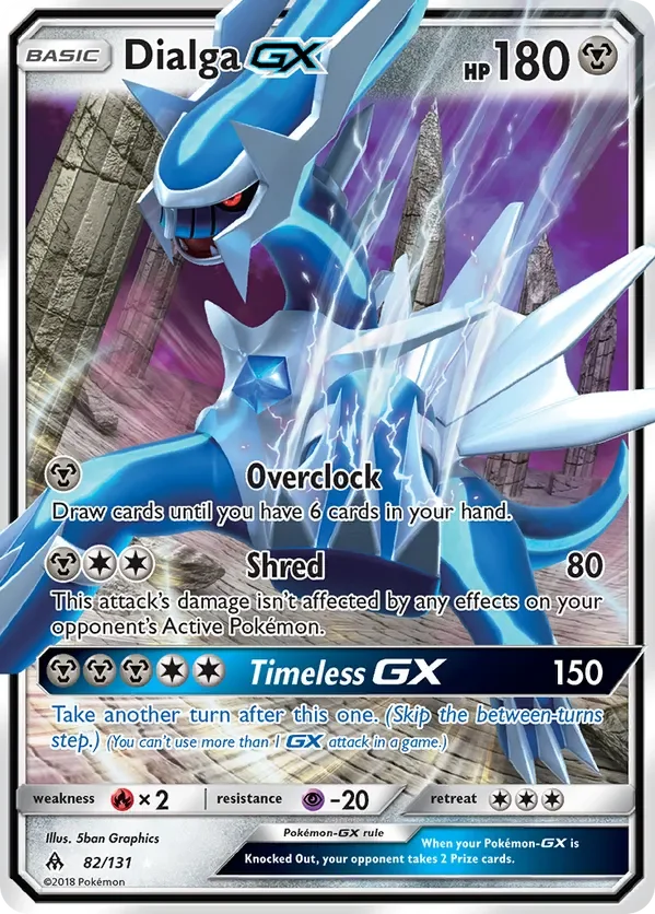 82/131 from Forbidden Light Ultra Rare Pokemon Card