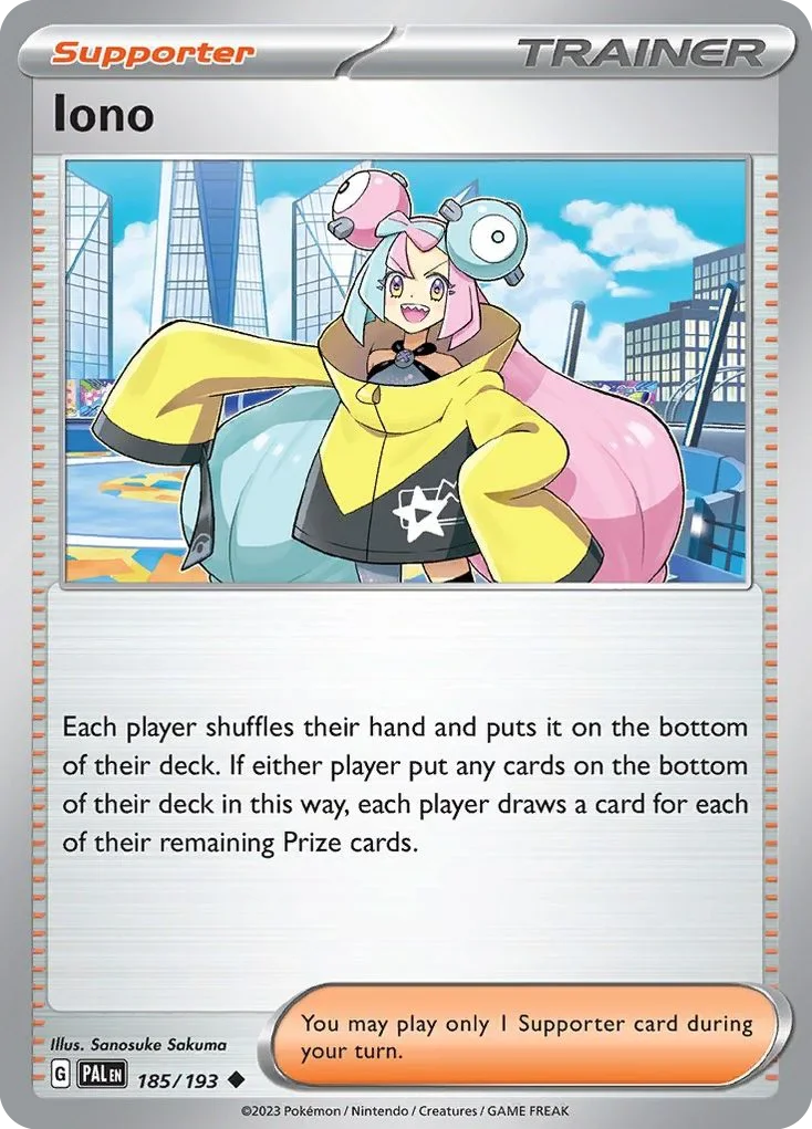 185/193 from Paldea Evolved Uncommon Pokemon Card