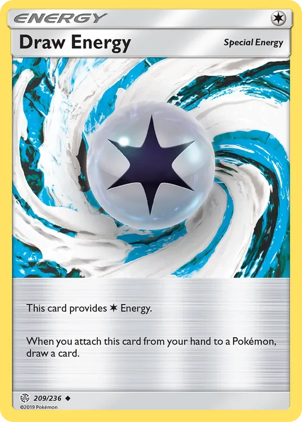 209/236 Draw Energy Uncommon Energy Card