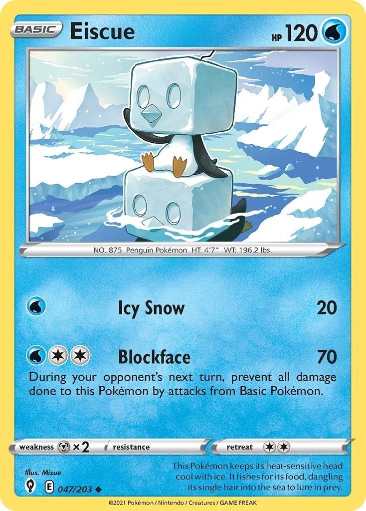 047/203 from Evolving Skies Uncommon Pokemon Card