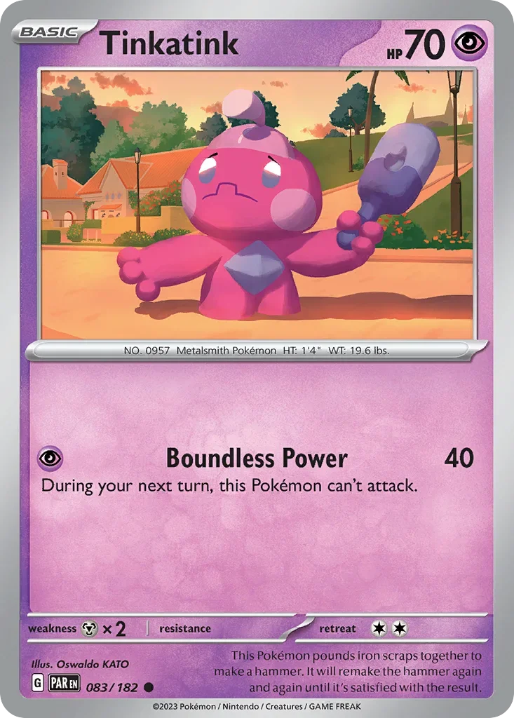 083/182 from Paradox Rift Common Pokemon Card
