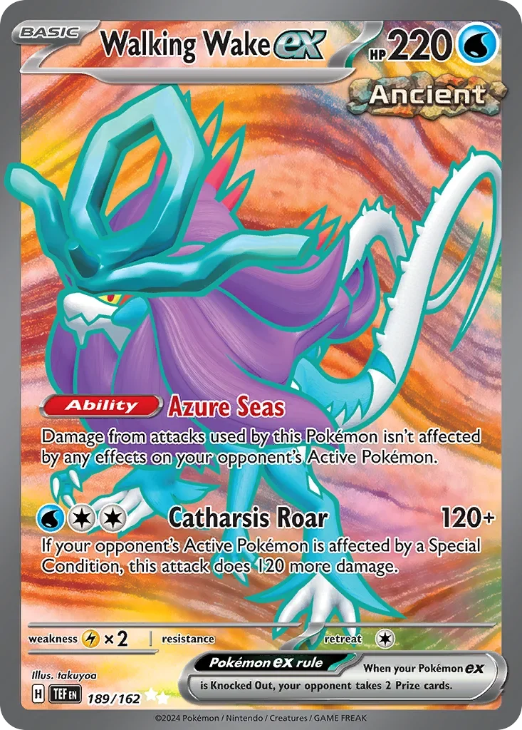 189/162 from Temporal Forces Ultra Rare Pokemon Card