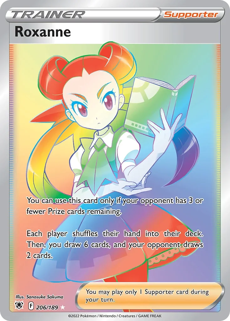 206/189 from Astral Radiance Rainbow Rare Trainer Card