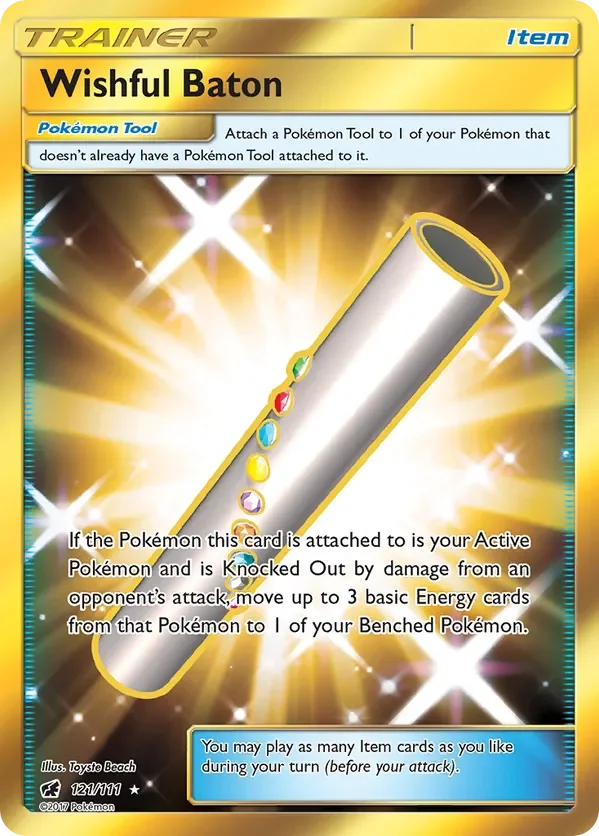 121/111 from Crimson Invasion Gold Secret Rare Trainer Card
