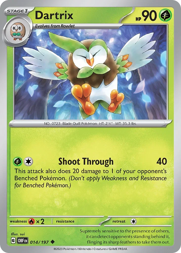 014/197 from Obsidian Flames Uncommon Pokemon Card
