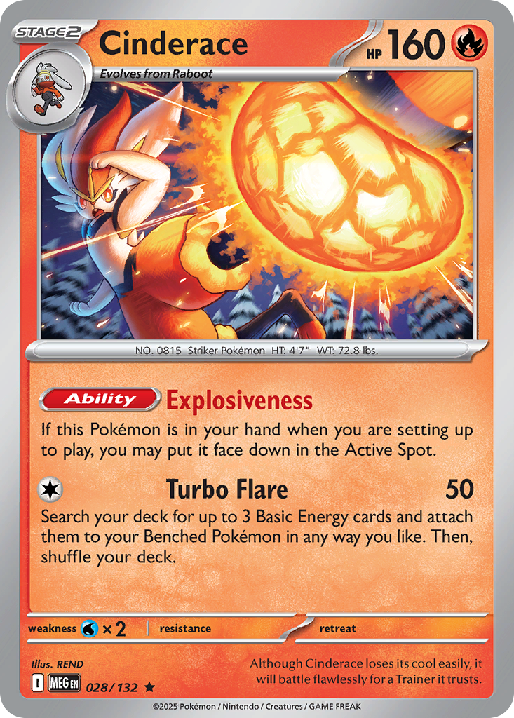 028/132 from Mega Evolution Rare