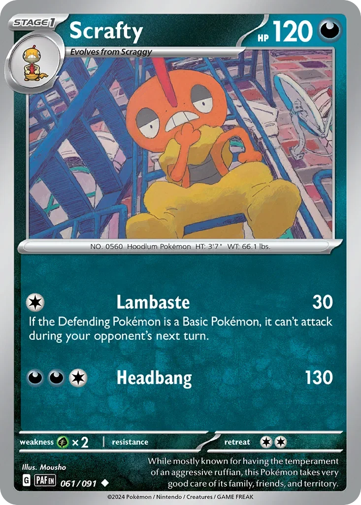 061/091 from Paldean Fates Uncommon Pokemon Card