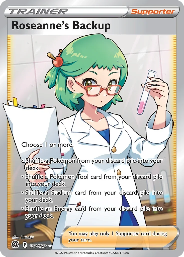 172/172 from Brilliant Stars Full Art Trainer Card