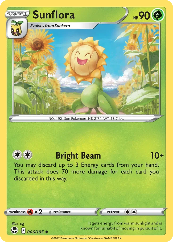 006/195 from Silver Tempest Uncommon Pokemon Card
