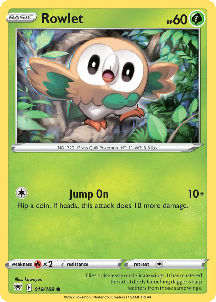 019/189 from Astral Radiance Common Pokemon Card