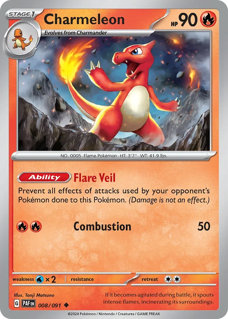 008/091 from Paldean Fates Uncommon Pokemon Card