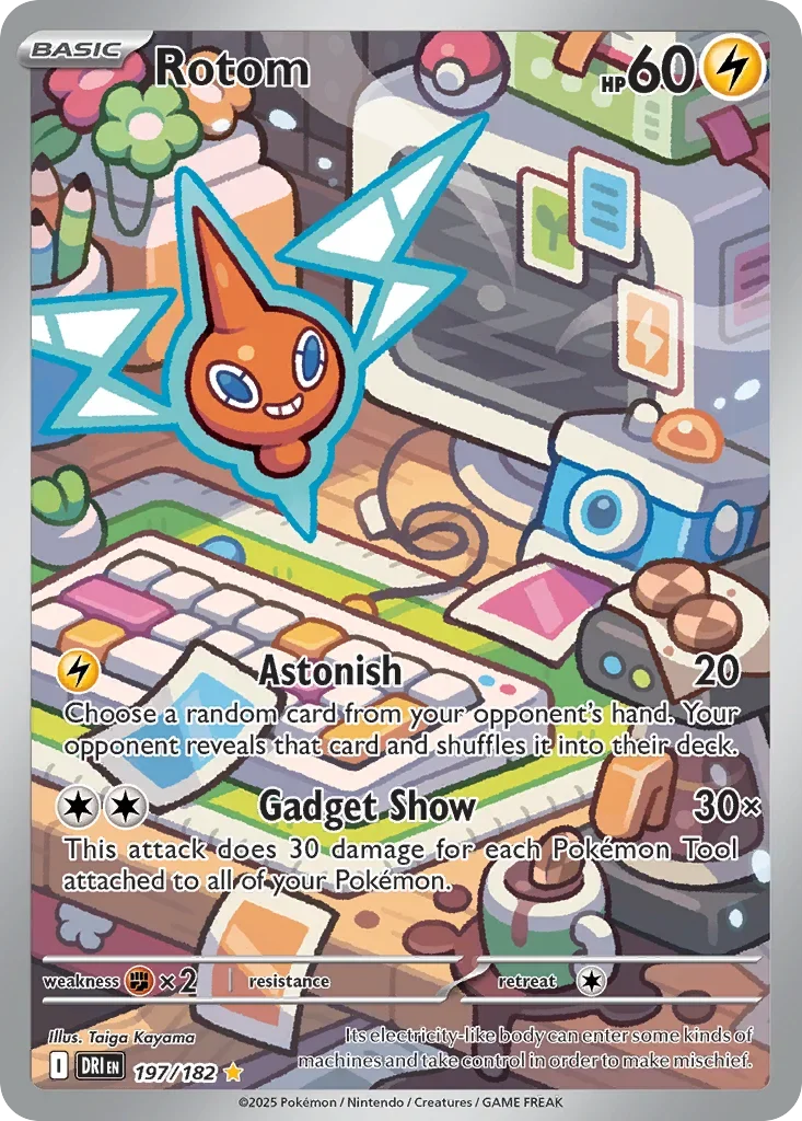 197/182 from Destined Rivals Illustration Rare Pokemon Card
