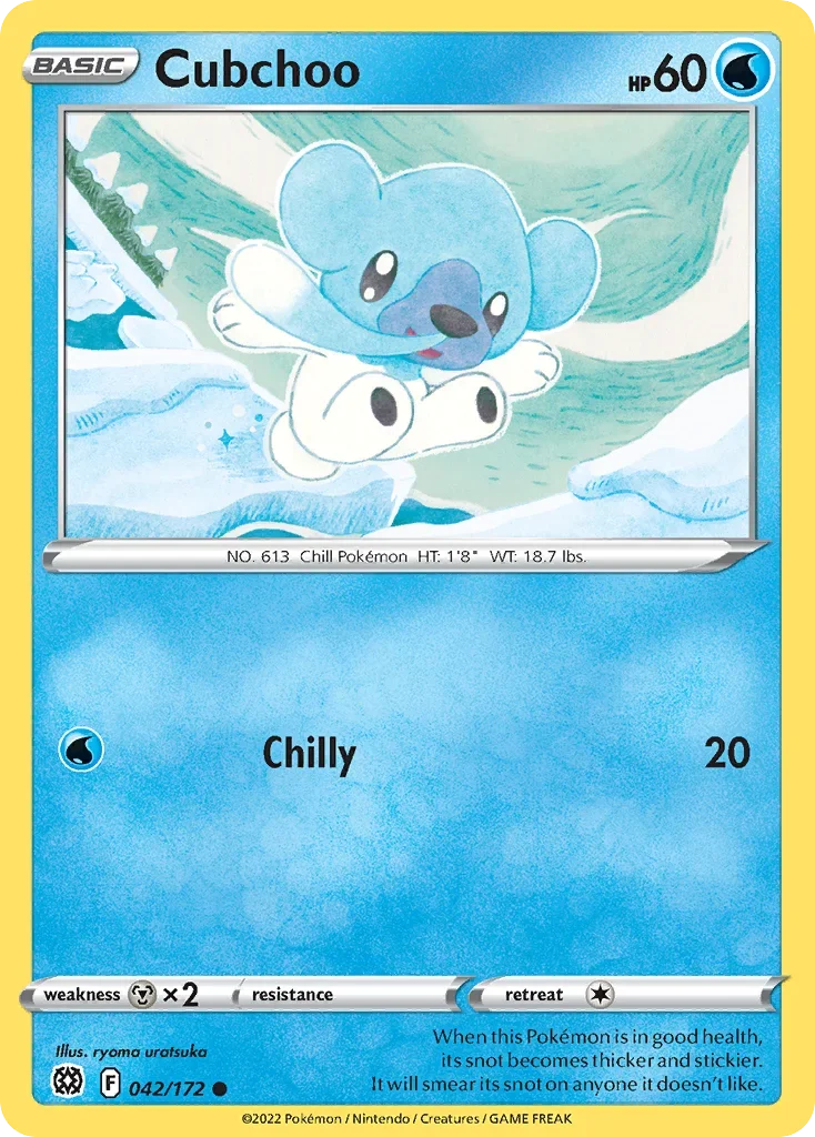 042/172 from Brilliant Stars Common Pokemon Card