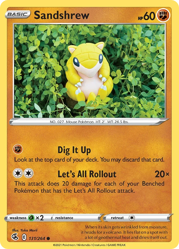 131/264 from Fusion Strike Common Pokemon Card