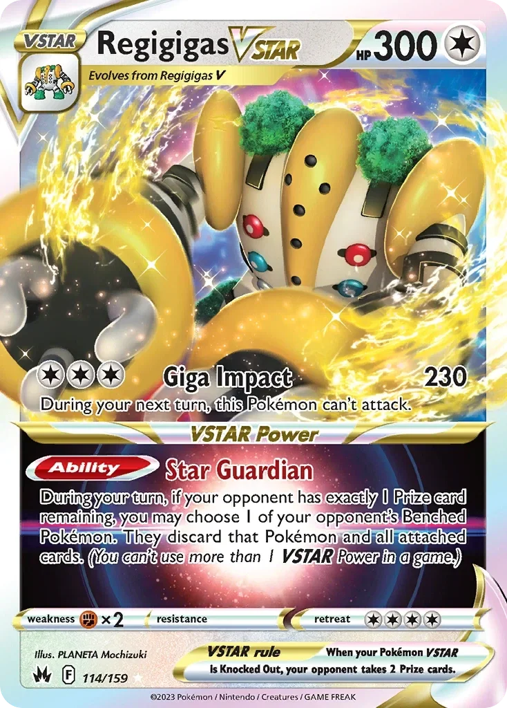 114/159 from Crown Zenith Ultra Rare Pokemon Card
