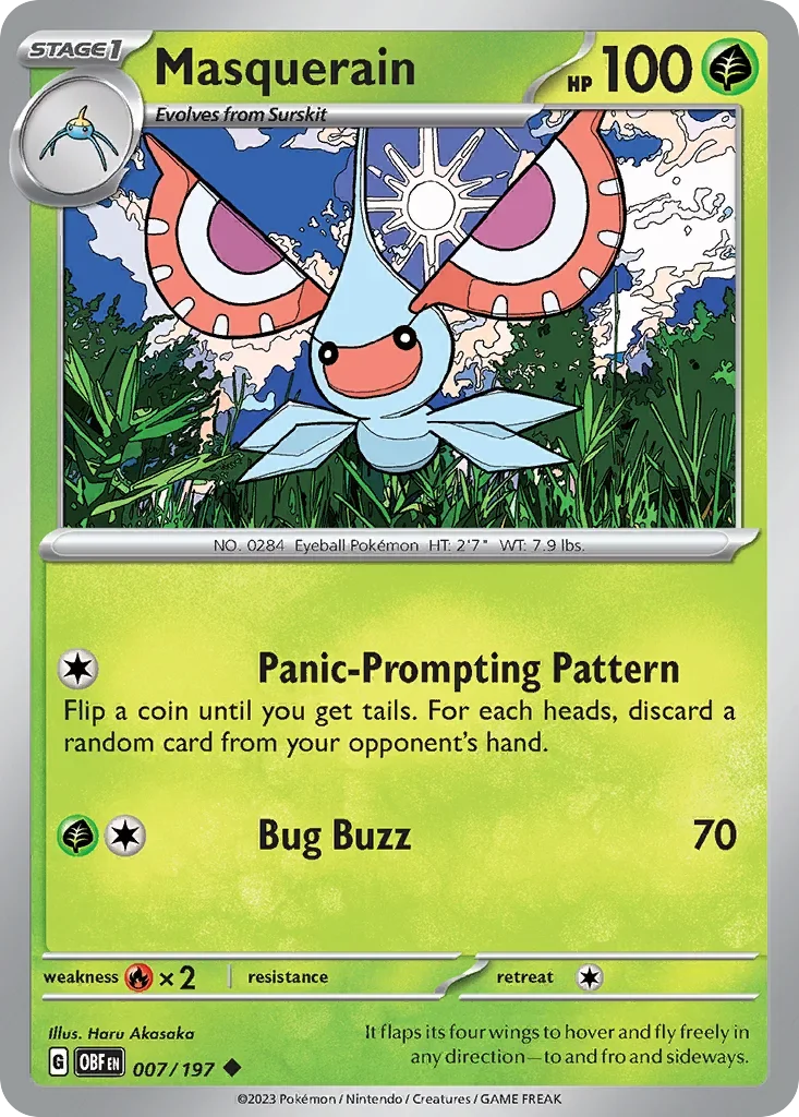 007/197 from Obsidian Flames Uncommon Pokemon Card