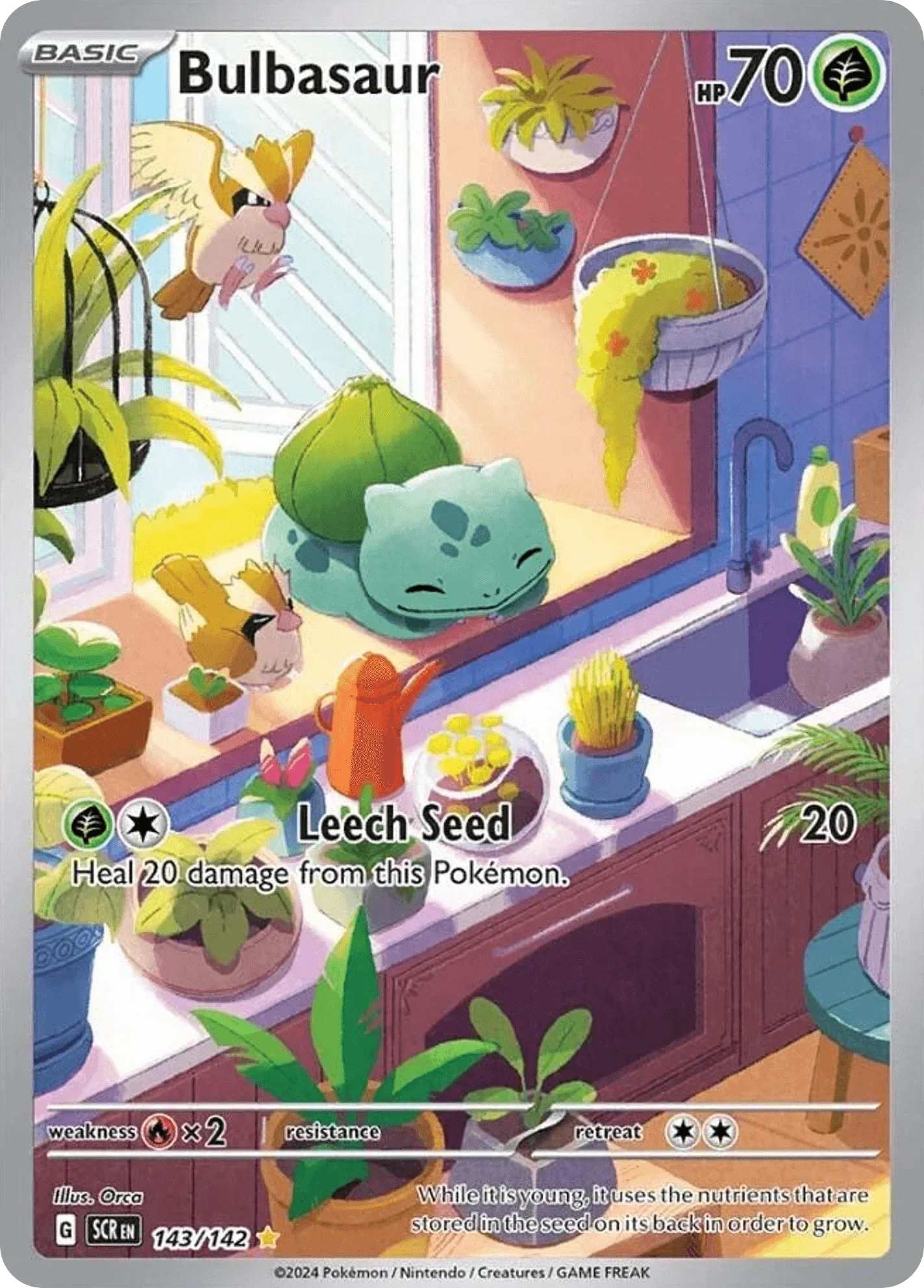 143/142 from Stellar Crown Card List Illustration Rare Pokemon Card